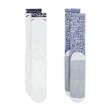 Strumpor Nike USA Everyday 2 Pairs Flerfärgad | PAB400-900, 3