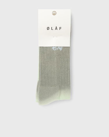 Strumpor ØLÅF Gradient Signature Socks Grön | A210807-LIGHTSAGE, 0