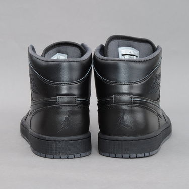 Sneakers och skor Jordan Air Jordan 1 Mid "Black" Svart | 554724-021, 3