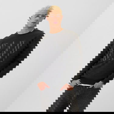 Sweatshirt GAP Sweatshirt Fleece Sweatshirt Black M Svart | 542214-02, 0