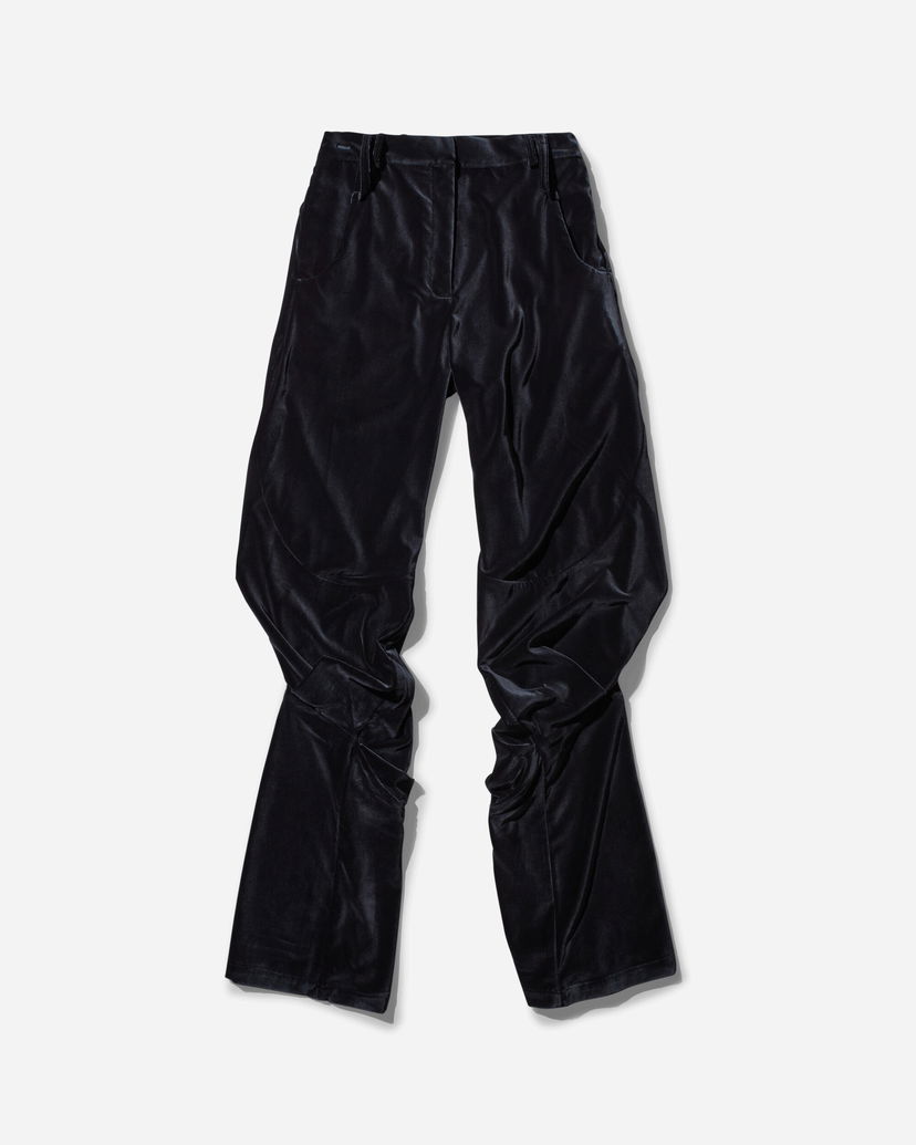Byxor KIKO KOSTADINOV Velvet Trousers Grå | KKWAW24T01 3