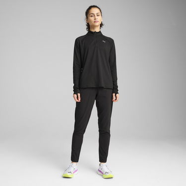 Sweatshirt Puma Run Velocity Cloudspun Quarter-Zip Top Svart | 526650_01, 5