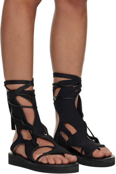 Tillbehör Ottolinger Ottolinger Strappy Flat Sandals Svart | 3100403, 3