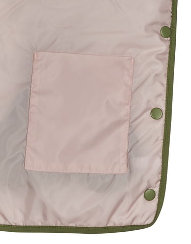 Jacka Vans Forces OS Short Reversible Liner Jacket Grön | VN0A7RNGCDK, 5