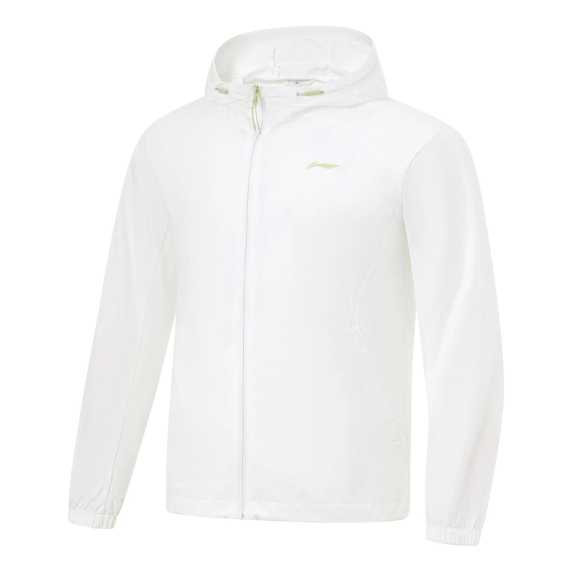 Vindjacka Li-Ning Training Waterproof Hooded Jacket Vit | AFDT195-2