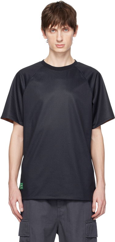 T-shirt Palmes Palmes Mesh Double Reversible T-Shirt Svart | P10-0043-660, 0
