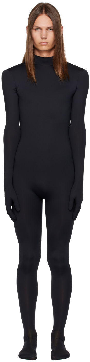 Jumpsuit VETEMENTS Black Blackout Jumpsuit Svart | UE54MS100B