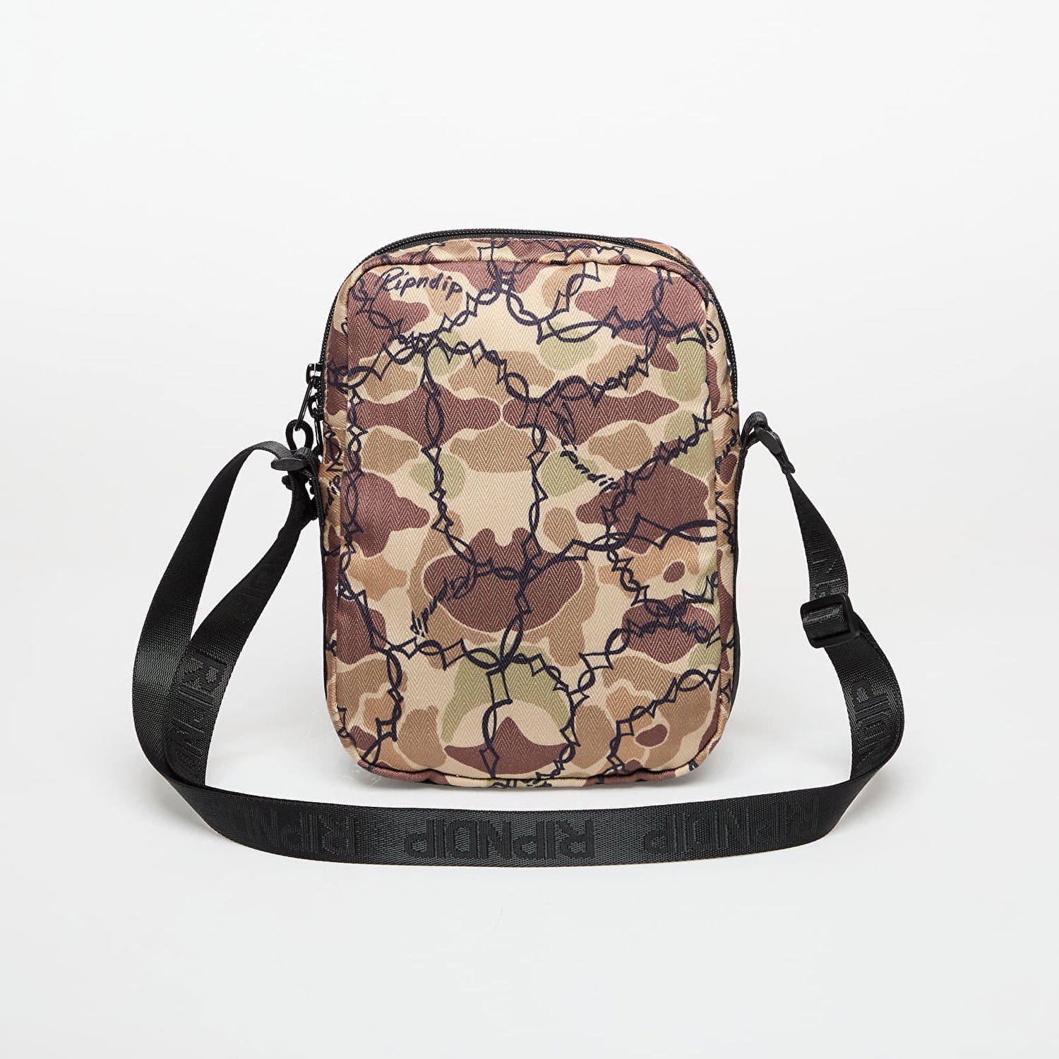 Axelväska RIPNDIP RIPNDIP Wired Cross Body Bag Beige | RNDSPR25210, 1