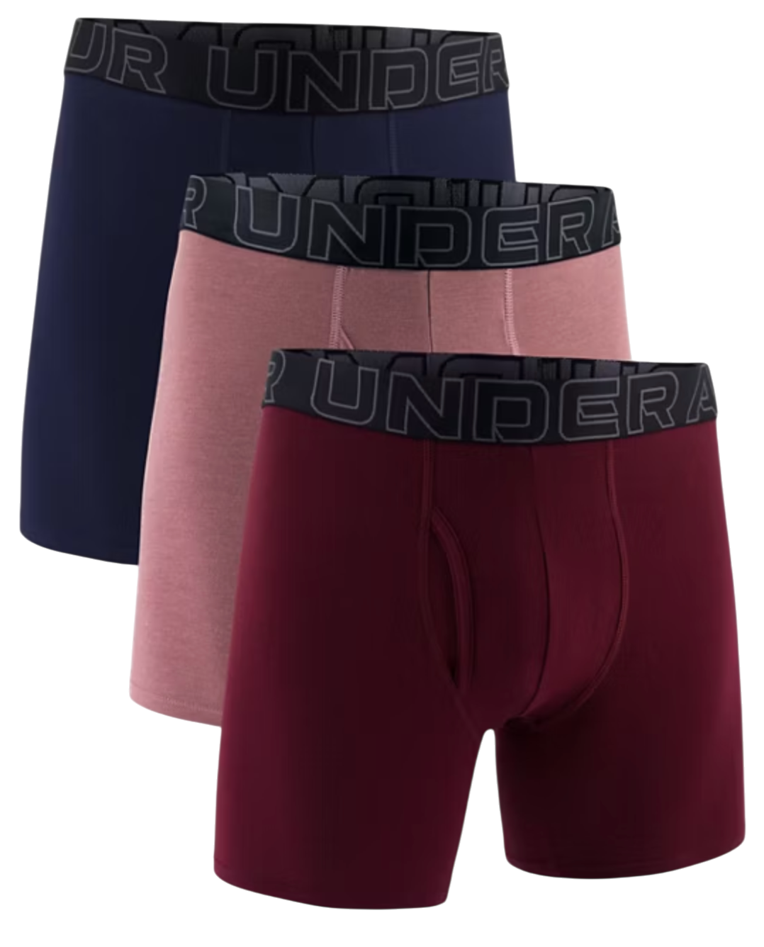 Boxare Under Armour Under Armour SOLID 6in 3 Pack Boxer Shorts Flerfärgad | 1383889-651, 0