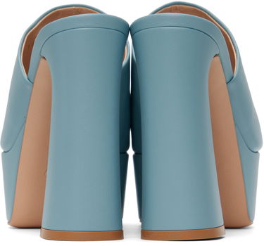 Sneakers och skor Gianvito Rossi Gianvito Rossi Holly Mule Platform Sandals Blå | G16990.70RIC.NAP, 1