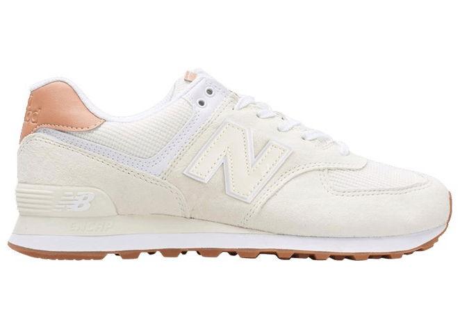 Sneakers och skor New Balance 574 "Ecru Tint White Mahogany" Vit | ML574TYD, 0