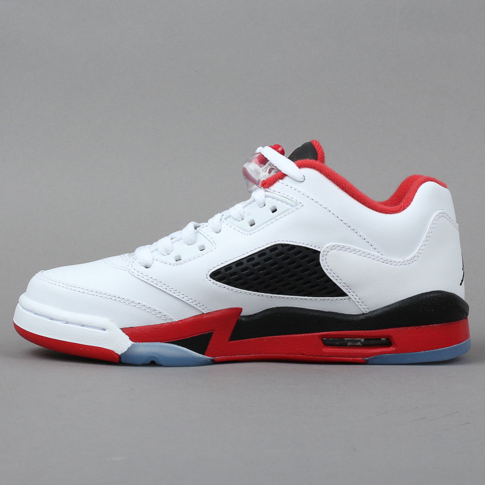 Sneakers och skor Jordan Air Jordan 5 Retro Low ''Fire Red'' 2016 GS Vit | 314338-101, 0
