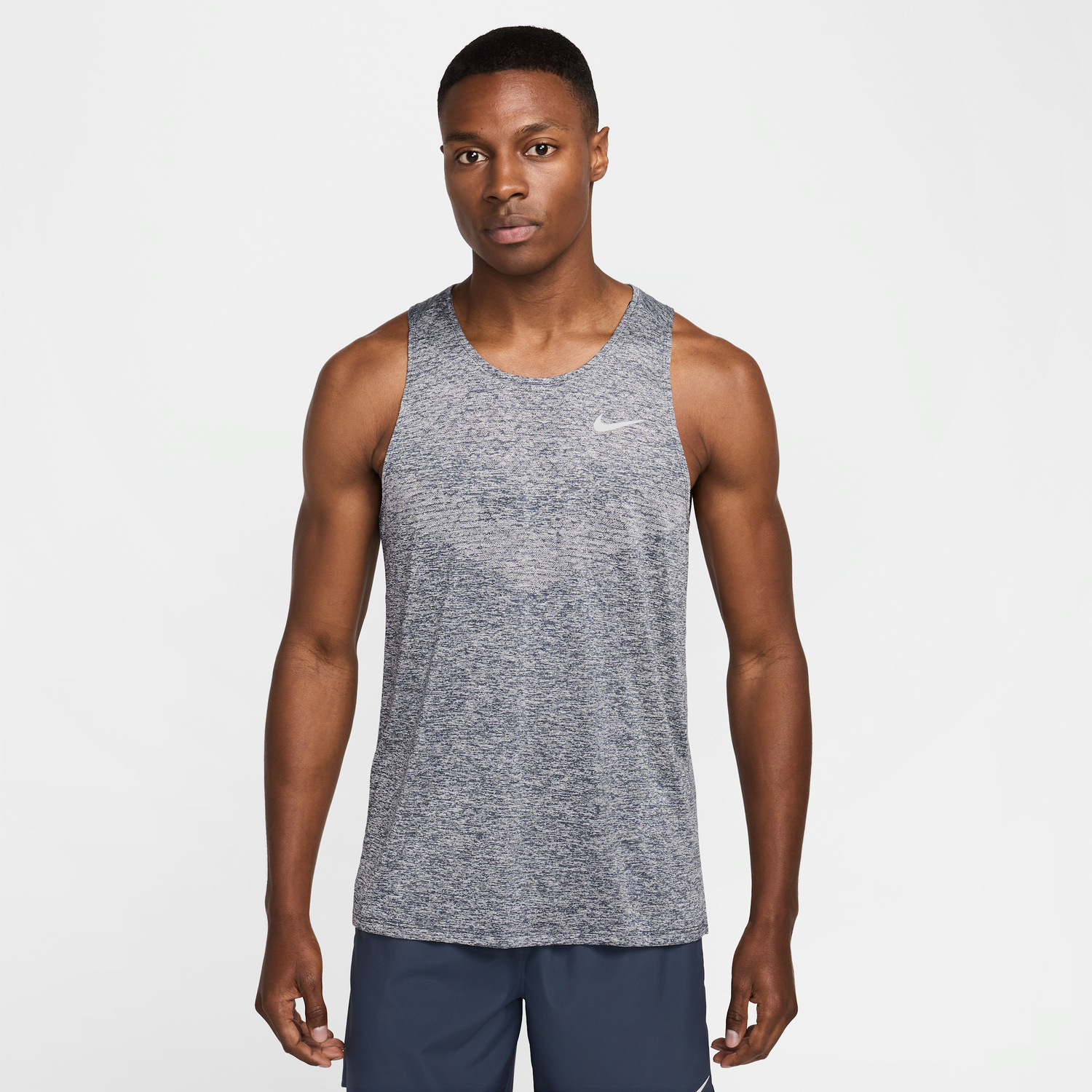 Linne Nike Stride Dri-FIT ADV Running Tank Top Grå | HV5210-437, 0