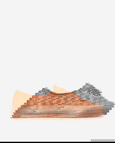 Sneakers och skor Vans Authentic LX Reissue 44 Dip Dye Checkerboard Orange | VN0007QZ52K1, 0