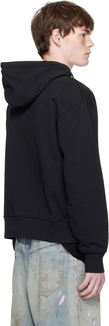 Sweatshirt Jean Paul Gaultier Jean Paul Gaultier Printed Fire Hoodie Svart | 25/03-W-TO296-J003-001501, 2