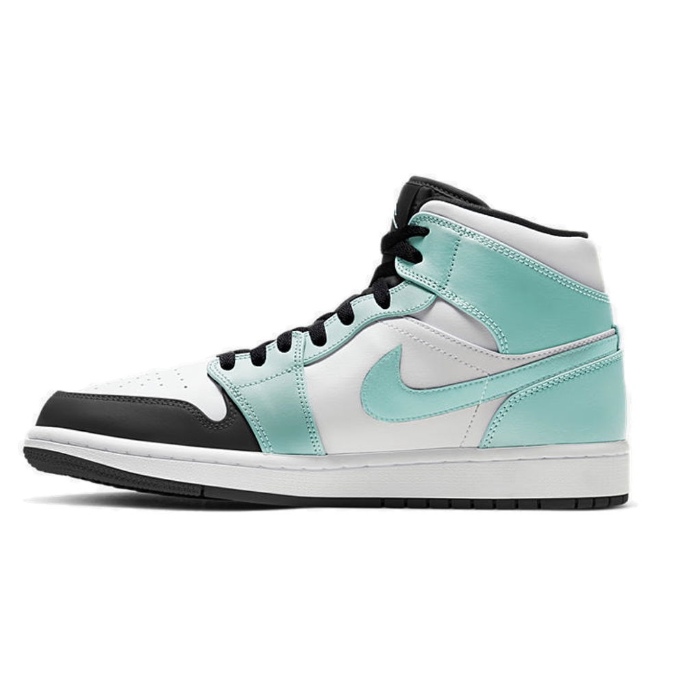Sneakers och skor Jordan Air Jordan 1 Mid GS "Tropical Twist" Grön | 554725-132, 0