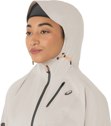 Jacka Asics Asics Fujitrail Elite Waterproof Hooded Jacket Beige | 2012d202-100, 2