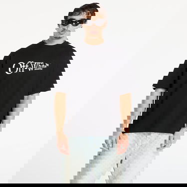 T-shirt Off-White Run Arrow Skate Short Sleeve T-Shirt XXL Svart | OMAA120F25JER00F1001, 0