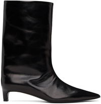 Leather Heeled Boots