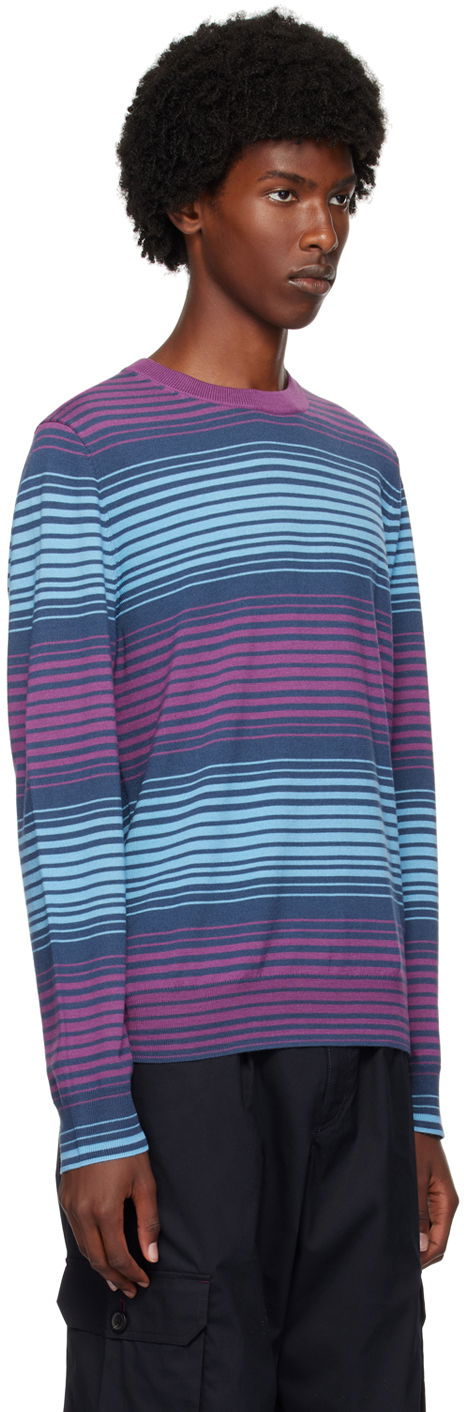 Sweater Paul Smith PS Paul Smith Striped Sweater Purpur | M2R-948Y-N22145-53, 1