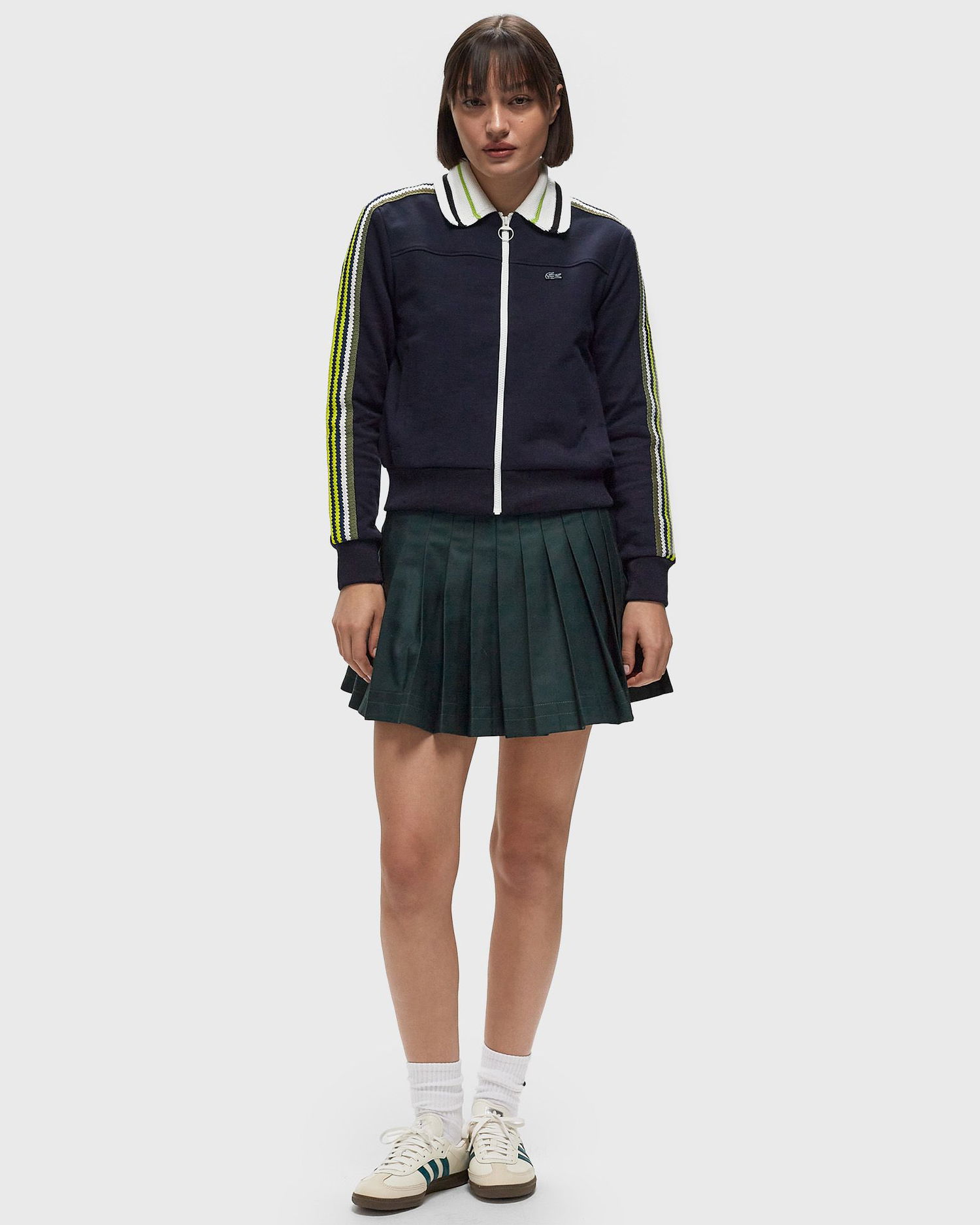 Bomberjacka Lacoste Multicolor Striped Track Jacket Blå | SF2656-I2K, 1