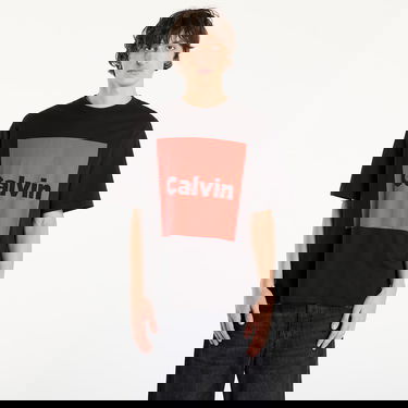 T-shirt CALVIN KLEIN T-shirt Calvin Box Graphic Tee Svart | LV04RD813G UB1, 0