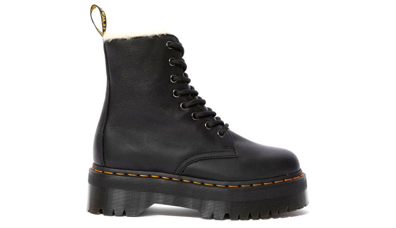 Sneakers och skor Dr. Martens Jadon Faux Fur Lined Svart | DM25637001, 1