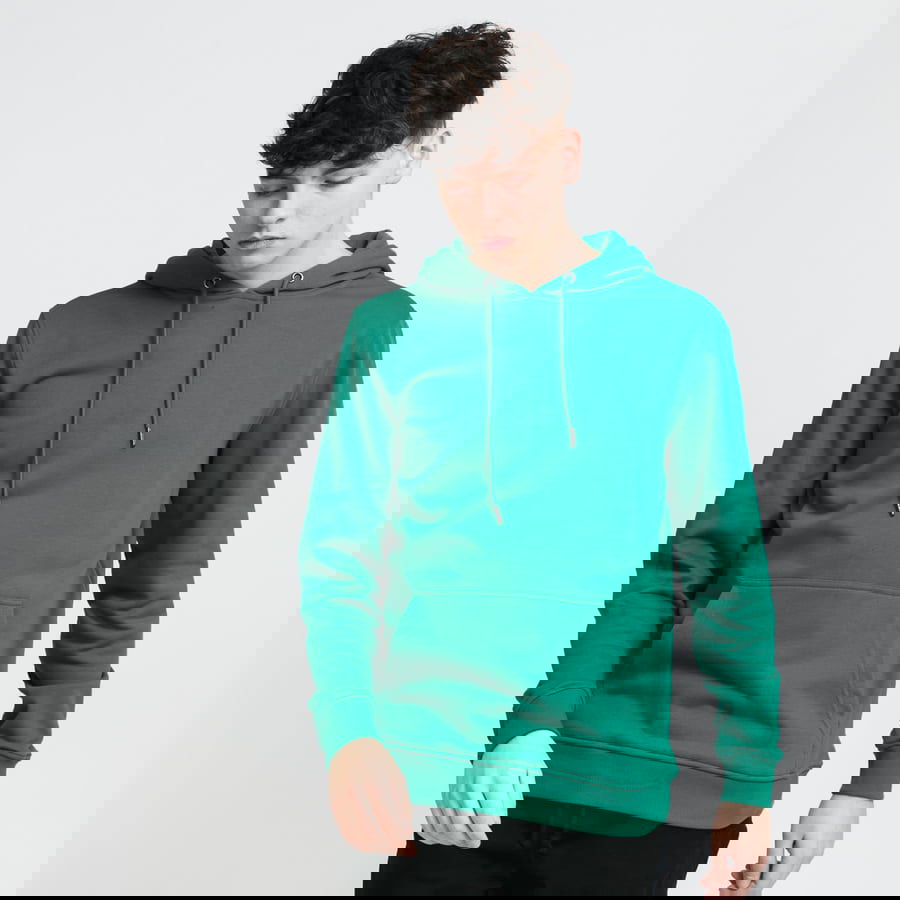 Sweatshirt Urban Classics Basic Terry Hoody Grön | TB3488 green, 0