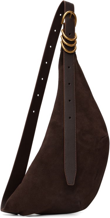 Axelväska rag & bone Rag & Bone Brooklyn Suede Sling Bag Brun | SD100229, 1
