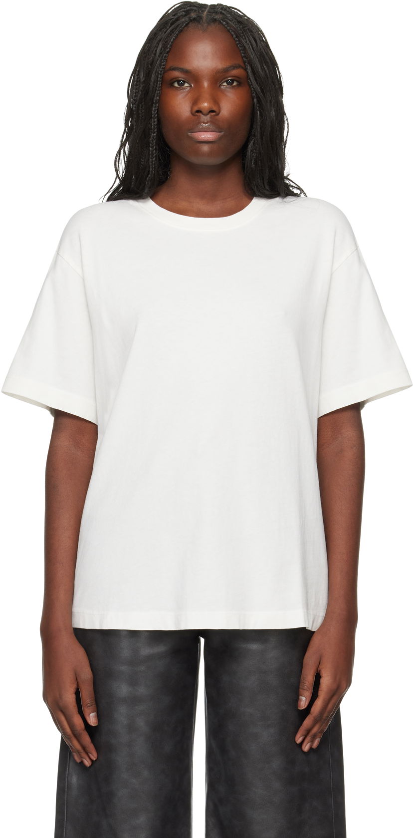 T-shirt AGOLDE T-Shirt Vit | A7287-1507
