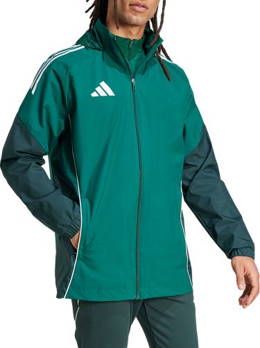Vindjacka adidas Performance Adidas TIRO25C All-Weather Hooded Jacket Grön | ji8936, 0