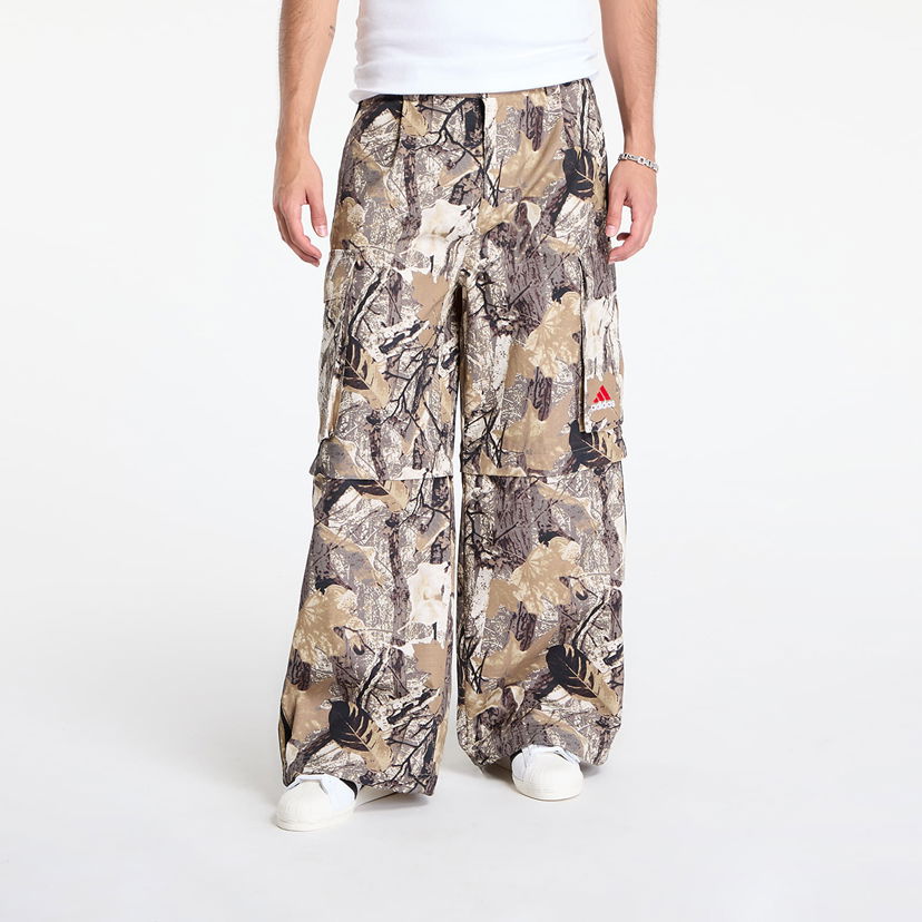 Cargo byxor adidas Originals adidas Originals Camo Cargo Zip-Off Pants Beige | KD6256