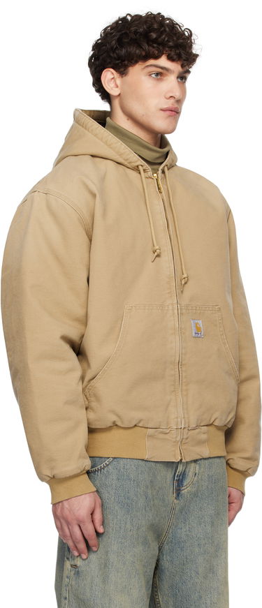 Jacka Carhartt WIP OG Active, Dusty H Brown aged canvas Beige | I027360, 2