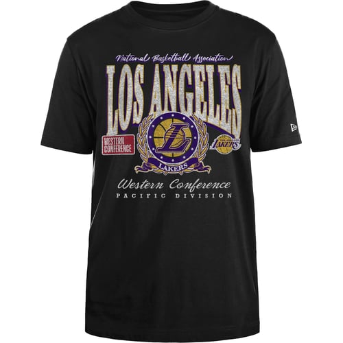 T-shirt New Era NBA LOS ANGELES LAKERS OVERSIZED T-Shirt Svart | 60571416