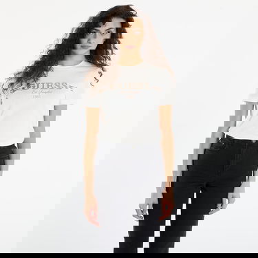 T-shirt GUESS Bibia Short Sleeve T-shirt Vit | V5BI15KA260-G1O6, 0