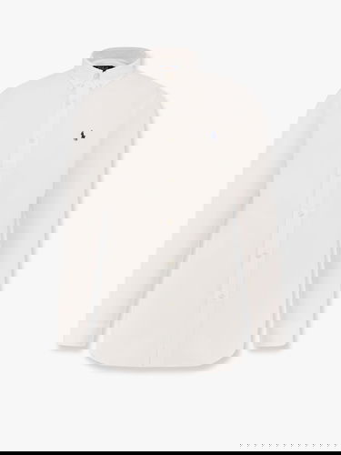 Skjorta Polo by Ralph Lauren Polo Ralph Lauren Men's Slim Fit Oxford Shirt Vit | 710928254002, 0
