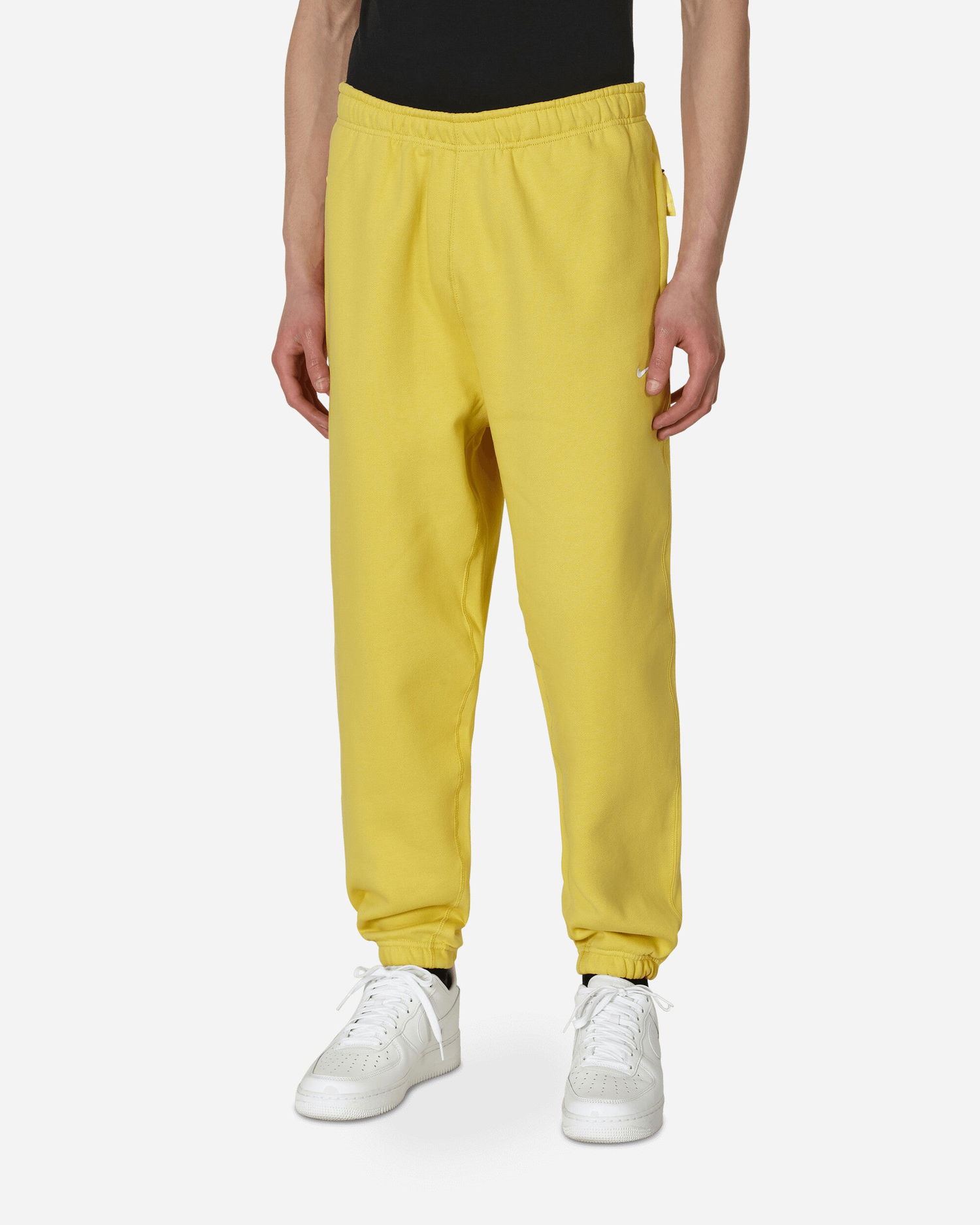 Träningsbyxor Nike Solo Swoosh Sweatpants Gul | DX1364-700, 0