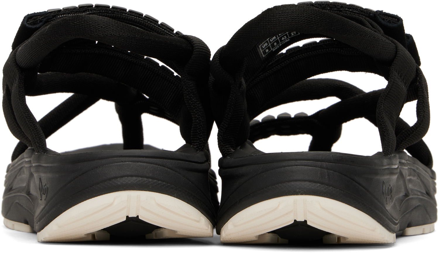 Sneakers och skor UNDERCOVER nonnative & rig Edition KAMBA 3 Sandals Svart | UC1E4F02, 1