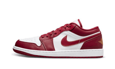 Sneakers och skor Jordan Air Jordan 1 Low ''Cardinal'' GS Röd | 553560-607, 0