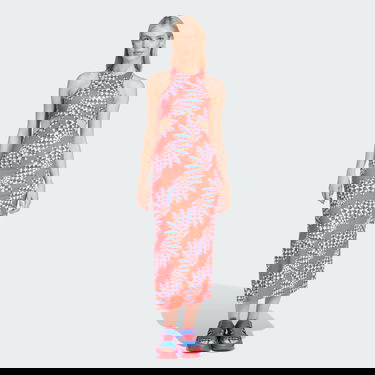 Klä adidas Performance x FARM Rio Premium Dress Orange | IN3745, 1