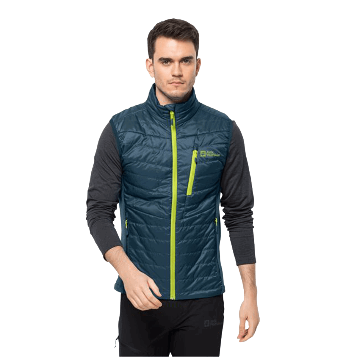 Väst Jack Wolfskin ROUTEBURN PRO Insulated Vest Mörkblå | 1206871-1274, 0