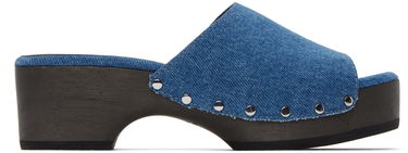Kläder rag & bone rag & bone Mara Denim Clogs Blå | WFF23PF015SA15, 0