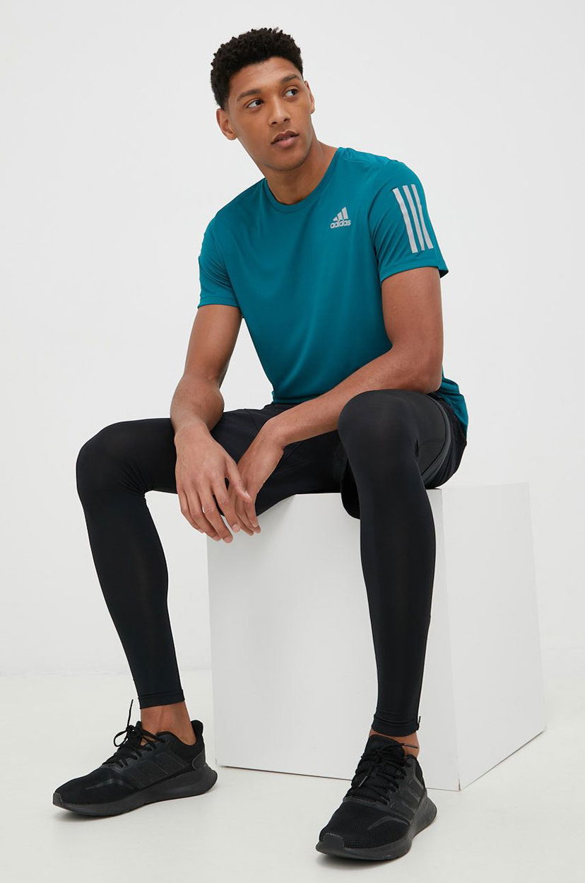 T-shirt adidas Performance Performance Own The Run T-Shirt Grön | HB7437