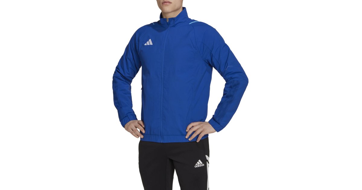 Sweatshirt adidas Performance Tiro 23 Competition Presentation Jacket Blå | hu1336, 1