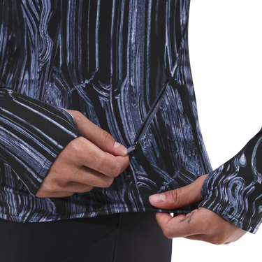 T-shirt Nike Wavy Pattern Swift Quarter-Zip Running Top Flerfärgad | hv8921-499, 3