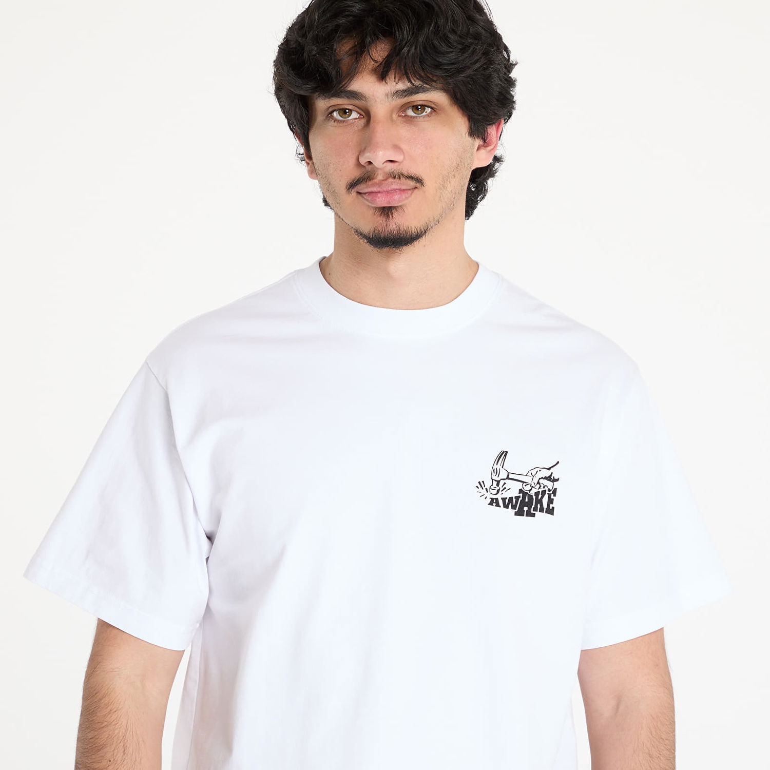 T-shirt Awake NY Awake NY Hammer SS Tee Vit | AWK-SP25-TS003-WHI, 1