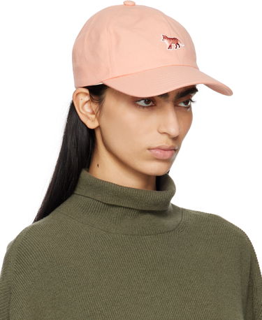 Keps MAISON KITSUNÉ Maison Kitsuné Baby Fox Baseball Cap Rosa | OW06108WB0026, 1