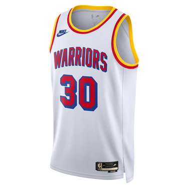 Jersey Nike Stephen Curry Golden State Warriors Hardwood Classics Swingman Jersey Vit | FQ4689-103, 0