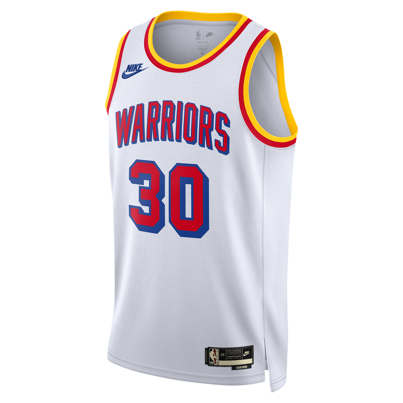 Jersey Nike Stephen Curry Golden State Warriors Hardwood Classics Swingman Jersey Vit | FQ4689-103