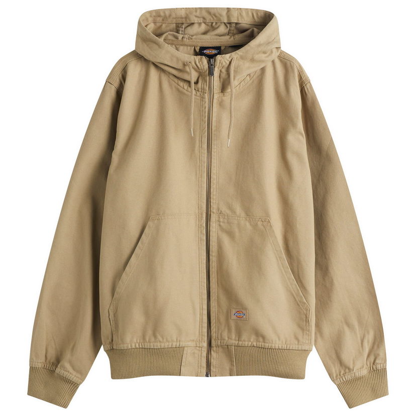 Jacka Dickies Duck Canvas Hooded Jacket Beige | DK0A4YQLF021-210